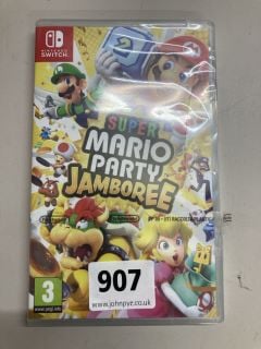 NINTENDO SWITCH SUPER MARIO PARTY JAMBOREE GAME (SEALED)