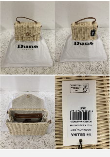 DUNE LONDON WICKER BAG