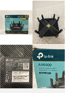 TP-LINK AX6000 DUAL-BAND 8 STREAM GIGABIT WI-FI 6 ROUTER