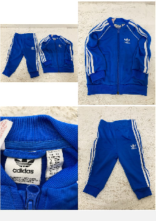 KIDS ADIDAS TRACKSUIT SIZE: 9-12M