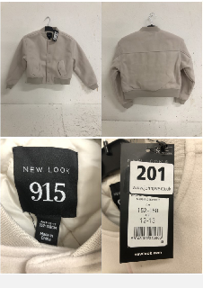 NEW LOOK 915 JACKET AGE 12-13YRS