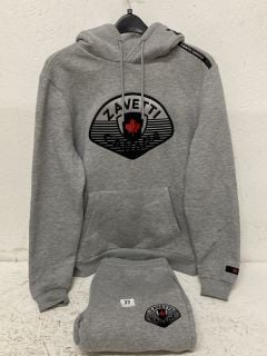 ZAVETTI CANADA GREY TRACKSUIT SIZE: L