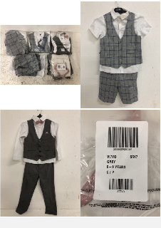 QTY OF KIDS CLOTHES INC VEST & TROUSERS