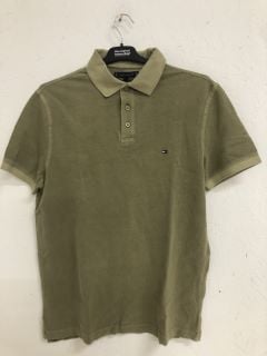 TOMMY HILFIGER REGULAR FIT POLO T-SHIRT SIZE: S