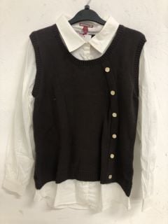 JOE BROWNS TOP SIZE: 14