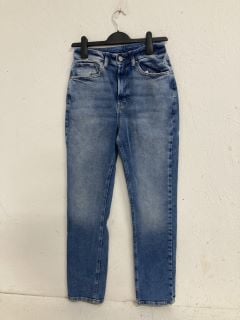 2 X JEANS INC HIGH RISE FLARE SIZE: 10R