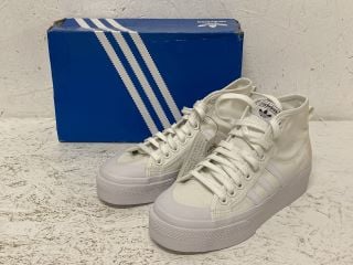 ADIDAS NIZZA PLATFORM MID W TRAINERS SIZE: 7