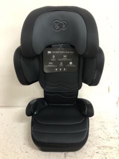 KINDERKRAFT XPAND2 I-SIZE 100-150CM CAR SEAT FOR CHILDREN 3.5 TO 12 YEARS OLD, HIGHEST SAFETY STANDARD, FLAT FOLDING, COMFORTABLE TRAVELLING, ISOFIX INSTALLATION, ADJUSTABLE HEADREST, BLACK RRP: £79