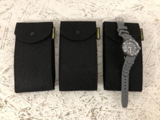 3 X MEN'S SEKONDA WATCHES INC WR 50 METRES