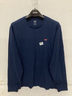 LEVI'S STANDARD FIT LONG SLEEVE T-SHIRT SIZE: M