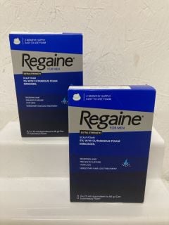 2 X REGAINE FOR MEN SCALP FOAM (BBE 03/2027)