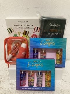 QTY OF BEAUTY SETS INC BOM DIA BRIGHT JET SET