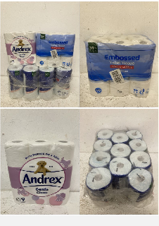 QTY OF TISSUE INC ANDREX GENTLE CLEAN