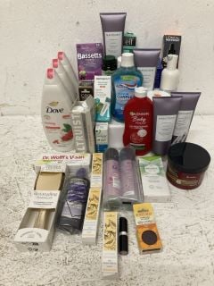 QTY OF ITEMS INC DOVE REVIVING BODY WASH