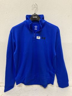 UNDER ARMOUR LOOSE 1/4 ZIP JUMPER SIZE: M