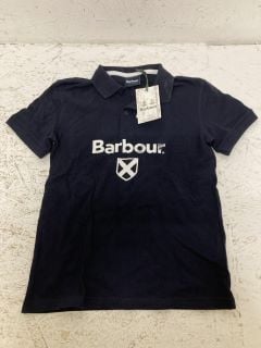 BARBOUR BOYS FLOYD POLO SIZE: L