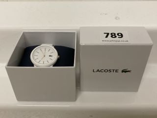 LACOSTE ANALOGUE QUARTZ WATCH RRP: £89