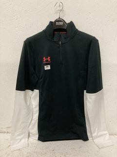 UNDER ARMOUR QUARTER ZIP JUMPER SIZE: M