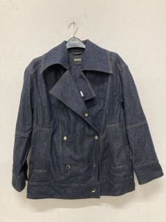 BOSS WOMENS DENIM JACKET SIZE: 8