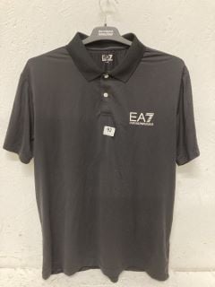 EMPORIO ARMANI EA7 VENTUS 7 POLO T-SHIRT SIZE: XL