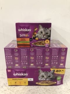 QTY OF WHISKAS CAT FOOD (BBE 12/2025)