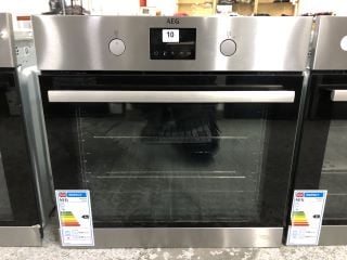 AEG BUILT-IN SINGLE OVEN MODEL: BPS356061M - RRP.£649 (EX-DISPLAY)