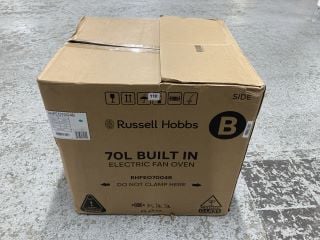 RUSSELL HOBBS 70L BUILT IN ELECTRIC FAN OVEN