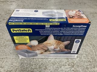 PETSAFE CLUMPING SELF CLEANING LITTER BOX