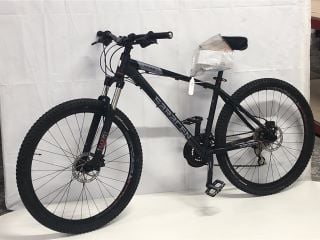 SARACEN TUFFTARX COMP MOUNTAIN BIKE - BLACK & GREY - MPSS02107256 (VAT ONLY PAYABLE ON BUYERS PREMIUM)