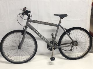 LINCOLN NEVADA GREY MOUNTAIN BIKE - MPSS02067691 (VAT ONLY PAYABLE ON BUYERS PREMIUM)