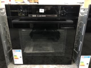 BOSCH BUILT-IN SINGLE OVEN MODEL: HBS534BB0B - RRP.£399 (EX-DISPLAY)