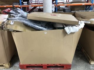 PALLET OF ITEMS TO INC IRONING BOARD