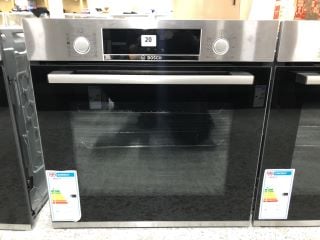 BOSCH BUILT-IN SINGLE OVEN MODEL: HRS574BS0B- RRP.£499 (EX-DISPLAY)