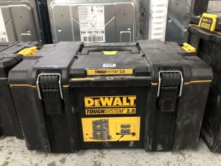 DEWALT TOUGH SYSTEM 2.0 TOOL BOX CONTAINING MAKITA RECIPROCATING SAW AND HAND TOOLS - MPSS03001872 (VAT ONLY PAYABLE ON BUYERS PREMIUM)