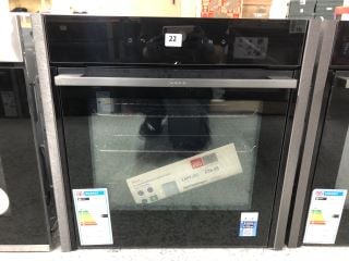 NEFF BUILT-IN SINGLE OVEN MODEL: B54CR71G0B - RRP.£1,249 (EX-DISPLAY)