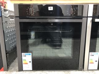 NEFF BUILT-IN SINGLE OVEN MODEL: B3ACE4HG0B - RRP.£989 (EX-DISPLAY)