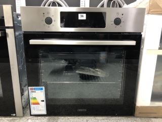 ZANUSSI BUILT-IN SINGLE OVEN MODEL: ZOHCX3X2 - RRP.£349 (EX-DISPLAY)