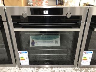 AEG BUILT-IN SINGLE OVEN MODEL: BCE556060M - RRP.£700 (EX-DISPLAY)