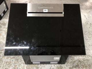 NEFF BLACK GLASS COOKER HOOD MODEL: D65IEE1S0B - RRP.£585 (EX-DISPLAY)