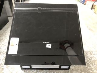 BOSCH BLACK GLASS COOKER HOOD MODEL: DWK67CM60B - RRP.£699 (EX-DISPLAY)