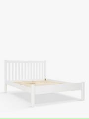 JOHN LEWIS ANYDAY WILTON BED FRAME IN WHITE (150CM)