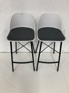 PAIR OF JOHN LEWIS WHISTLER BAR STOOLS RRP £289