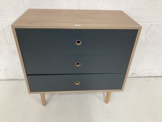 JOHN LEWIS BISLEY BRIDGE THREE-DRAWER CHEST RRP £399