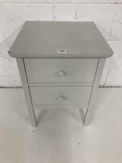 JOHN LEWIS WILTON TWO-DRAWER BEDSIDE RRP £109