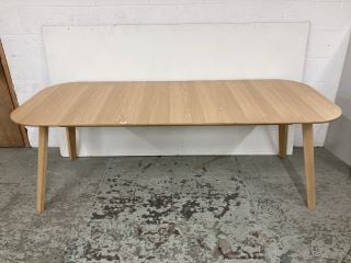 JOHN LEWIS ANTON OAK EXTENDING DINING TABLE RRP £359