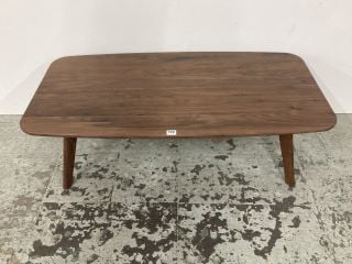 JOHN LEWIS DARK WOOD COFFEE TABLE