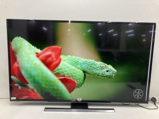 JVC 55" TV MODEL LT-55CF810 (NO REMOTE, WITH STAND, NO BOX) (CRACKED SCREEN)