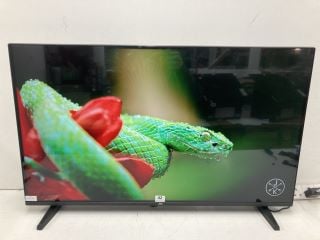 JVC 43" TV MODEL LT-43CF330 RRP £249.99 (NO REMOTE, WITH STAND, WITH BOX) (CASE DAMAGE)