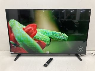 JVC 43" TV MODEL LT-43CF330 RRP £249.99 (WITH REMOTE, WITH STAND, NO BOX)