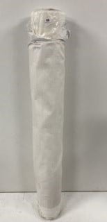 A LARGE ROLL OF UPHOLSTERY CREAM FR SLUB VOILE INTERIOR FABRIC (VAT ONLY PAYABLE ON BUYERS PREMIUM)